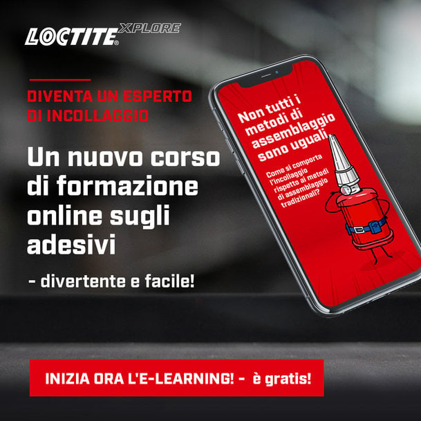 Diventa un esperto dell’incollaggio industriale grazie all’e-learning dedicato